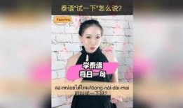 泰语在线观看,轻松掌握泰语发音与语法